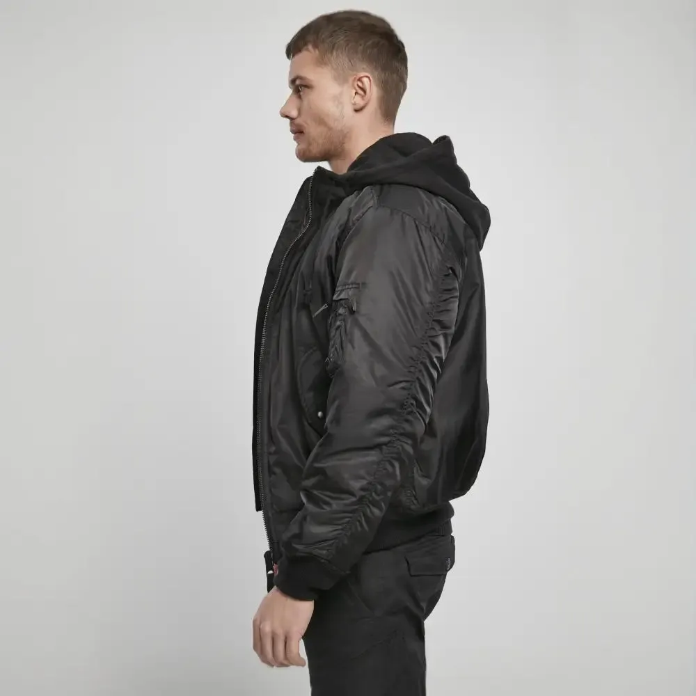 Hooded MA1 Bomber Jacket