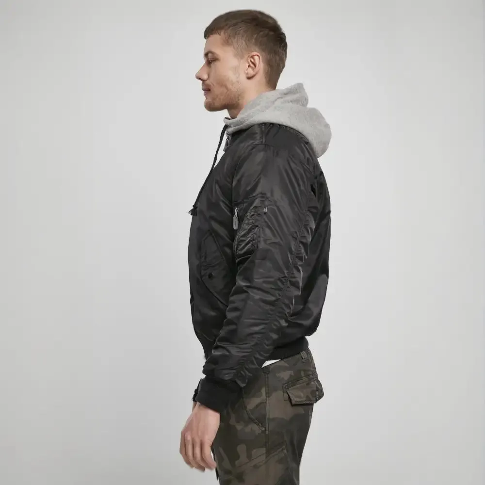 Hooded MA1 Bomber Jacket