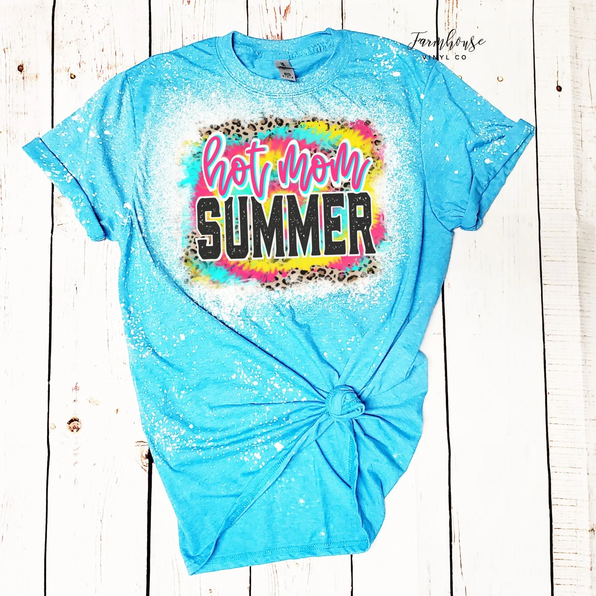 Hot Mom Summer Neon Shirt