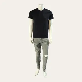 Hugo Boss: Basic T-Shirt (Black with Black Logo)