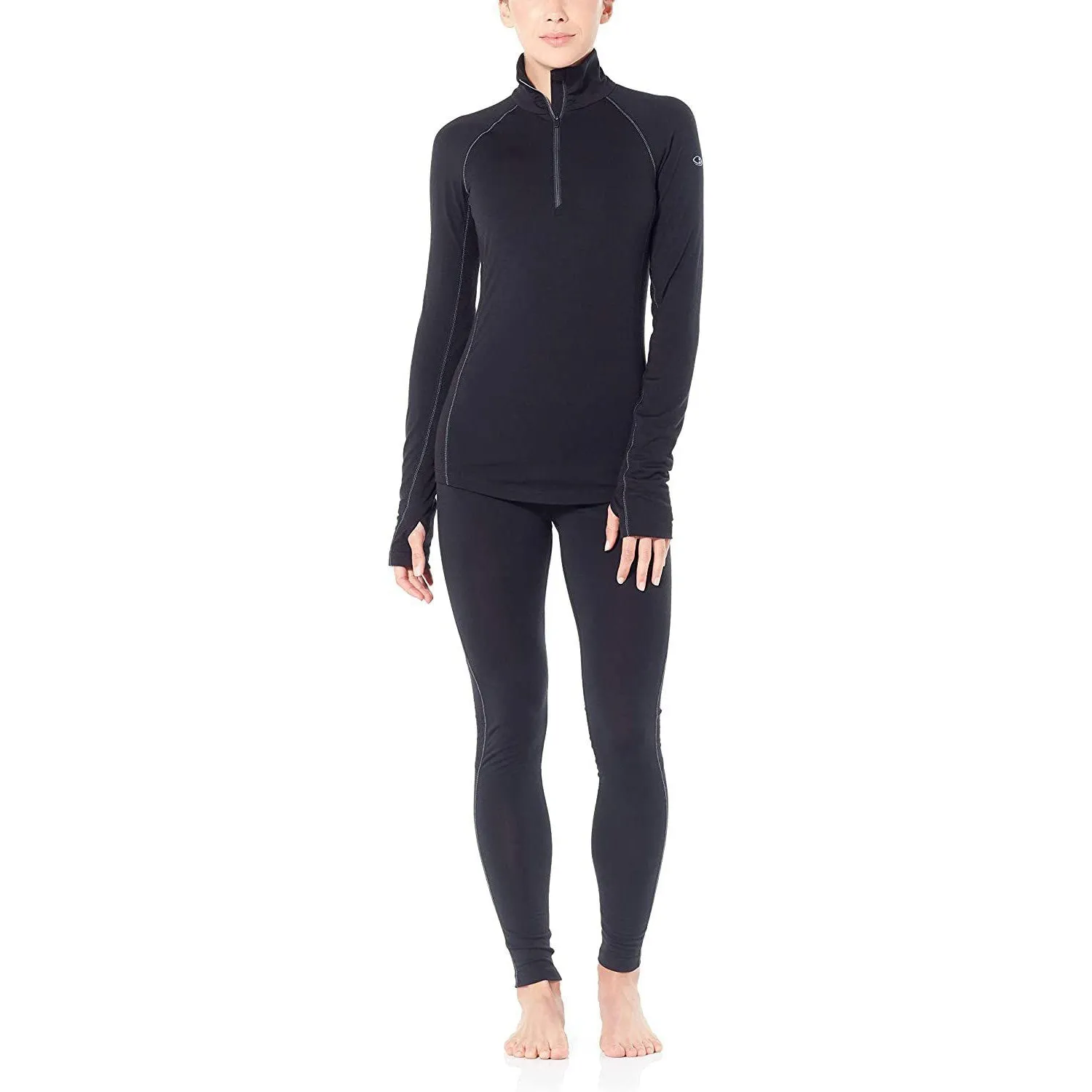 icebreaker Merino Women's 200 Zone Merino Wool Base Layer Long Sleeve Half Zip