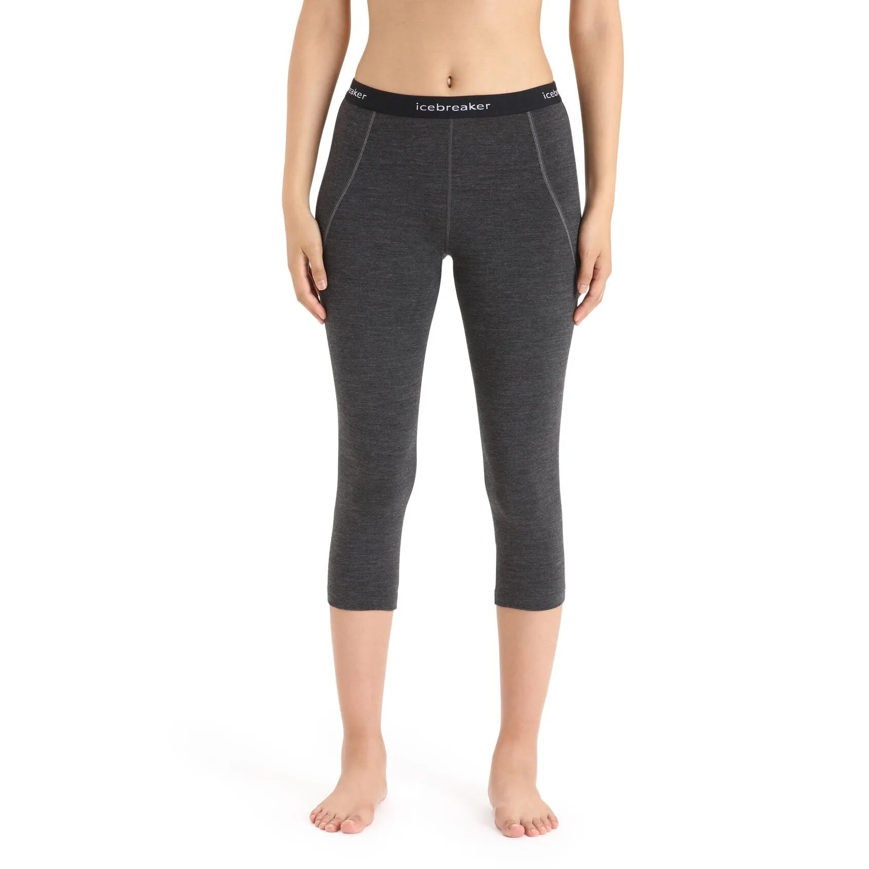 icebreaker Women's BodyfitZone Merino 260 3/4 Thermal Leggings