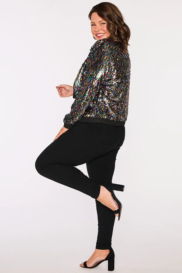 Ignite Rainbow Sequin Jacket