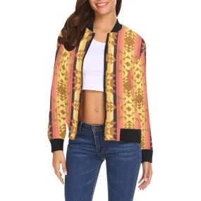 Infinite Sunset Bomber Jacket for Women