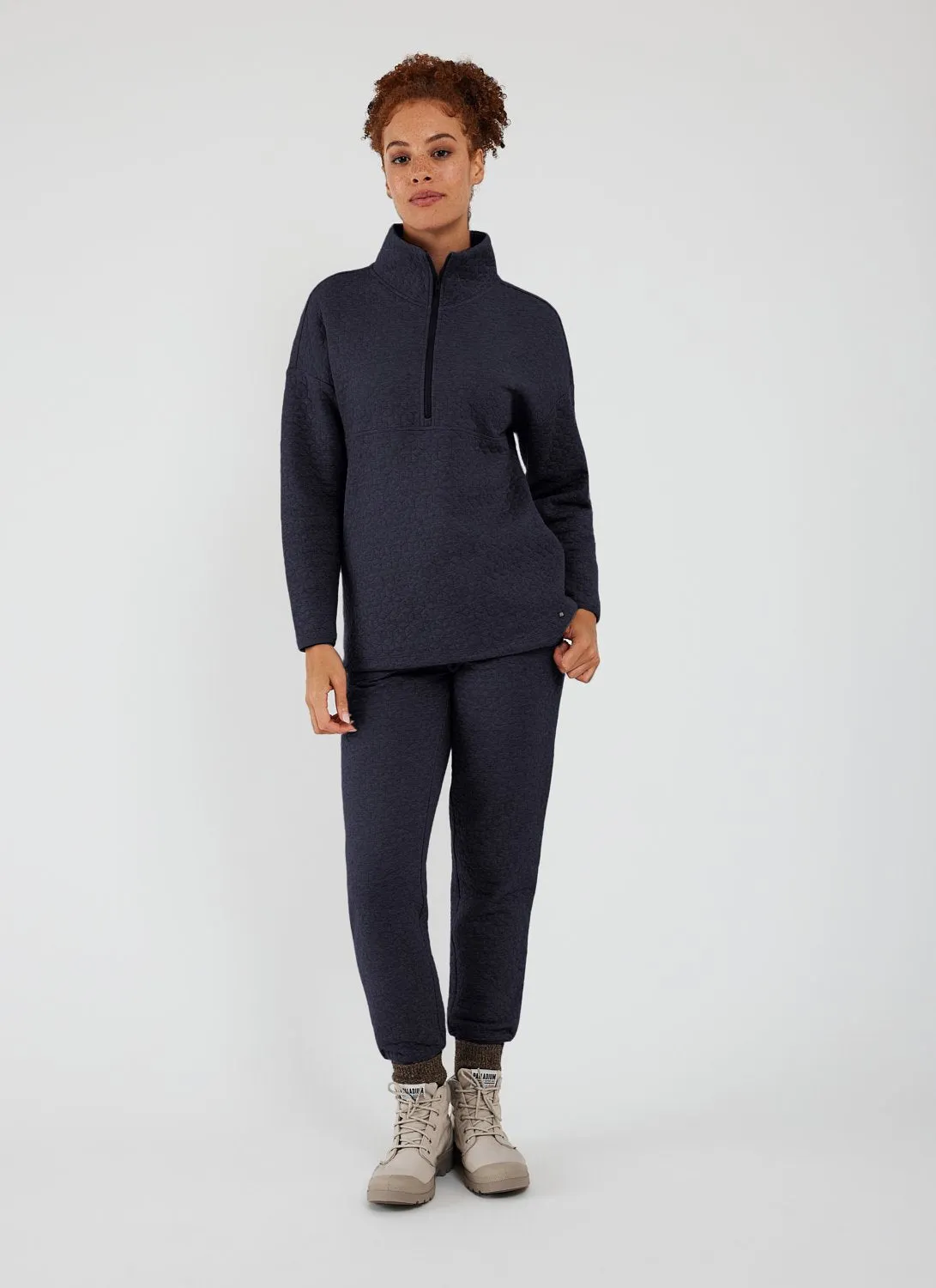 Inga Long Zip Top