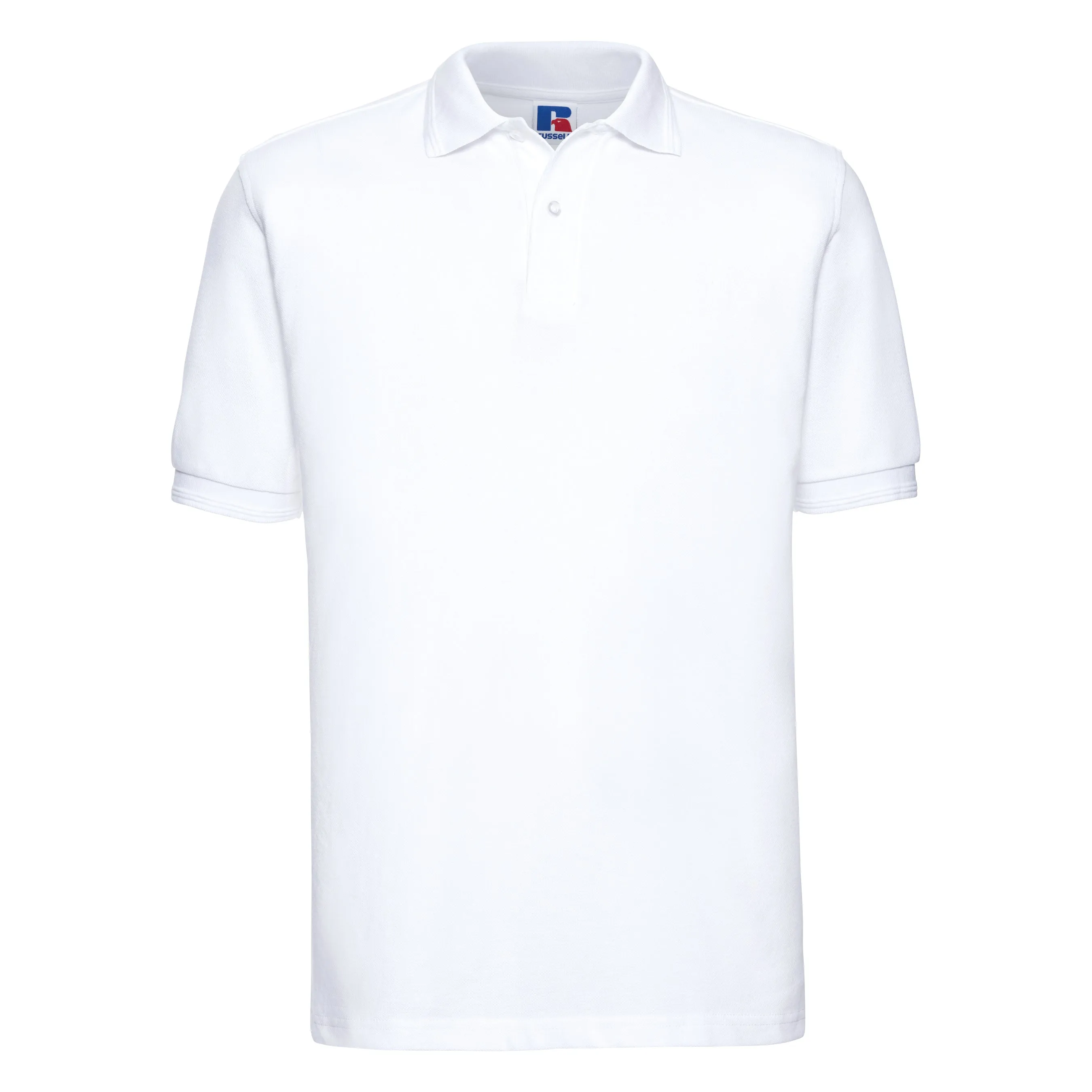 J570M Russell Hard Wearing Polo Shirt with Left Chest Logo