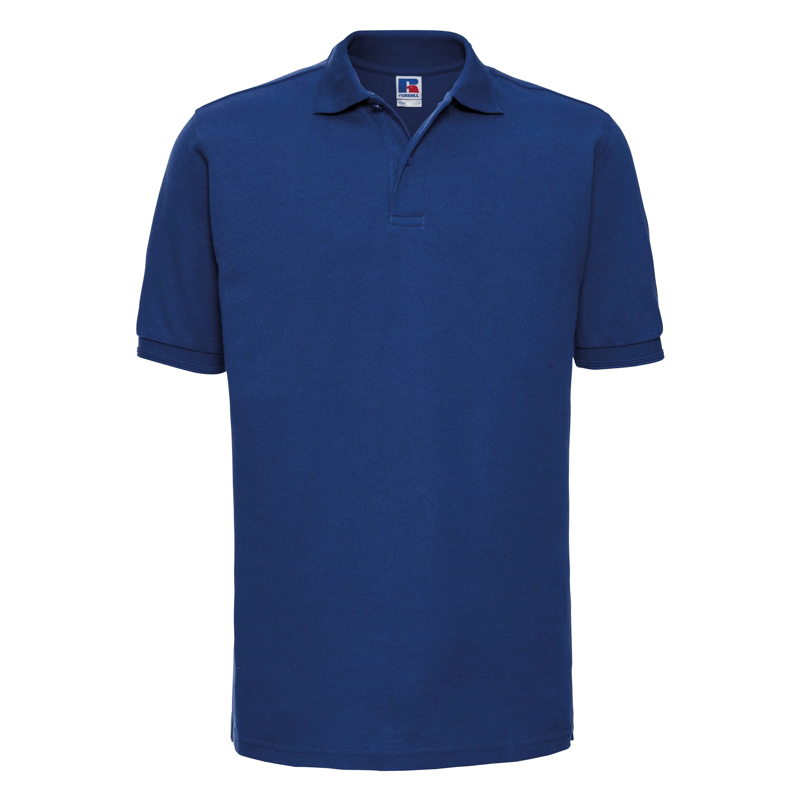 J570M Russell Hard Wearing Polo Shirt with Left Chest Logo