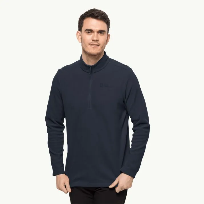 Jack Wolfskin Taunus Men's Half Zip Fleece - Night Blue