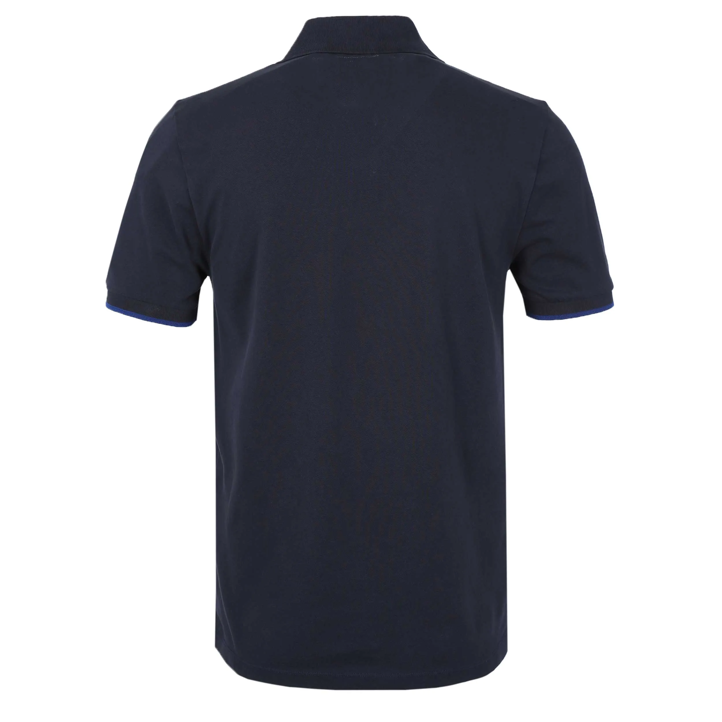 Jacob Cohen Tipped Polo Shirt in Navy