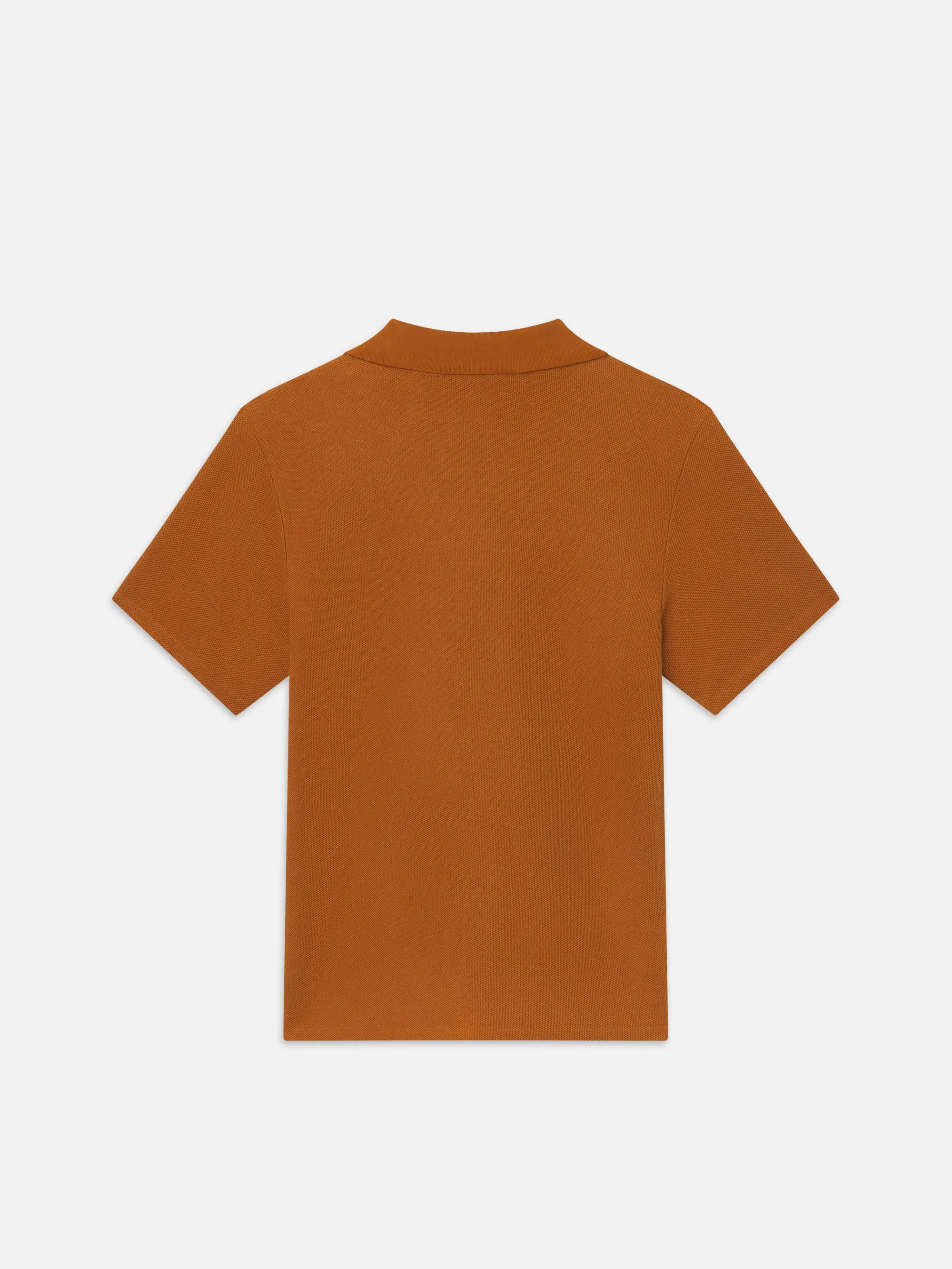 Jacquard Polo -- Rust