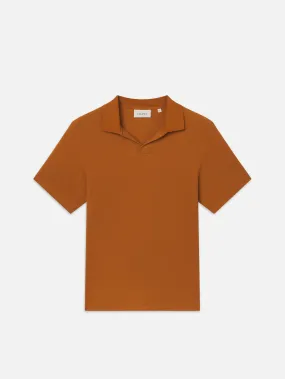 Jacquard Polo -- Rust