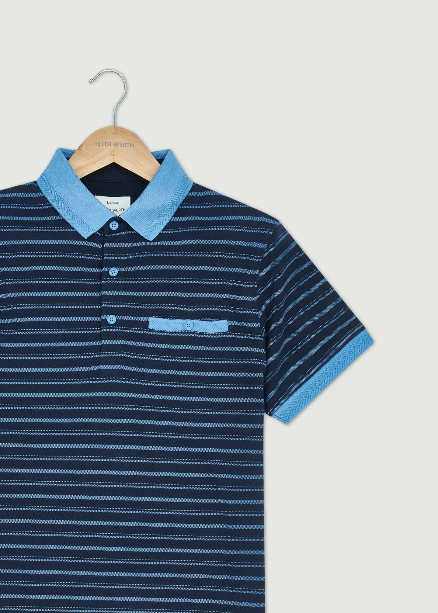 Keppel Polo Shirt - Navy/Blue