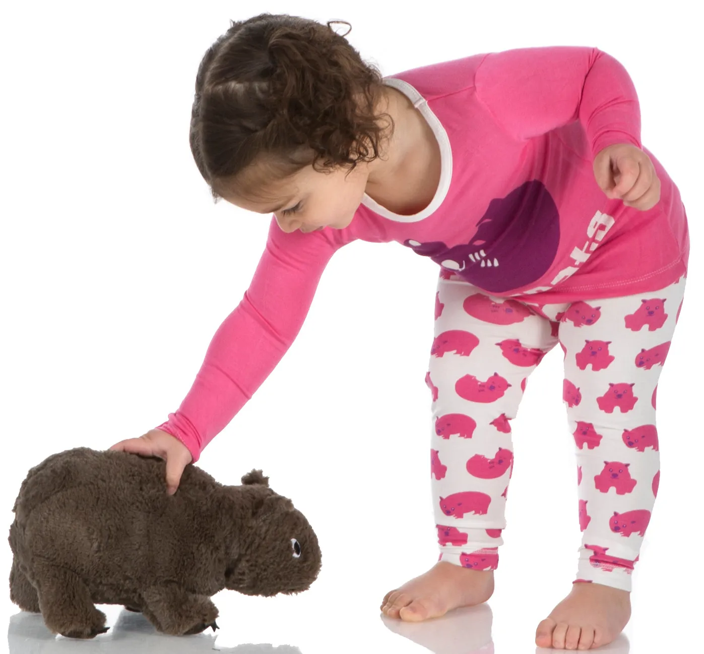 KicKee Pants Wobble E Wombat Plush Toy