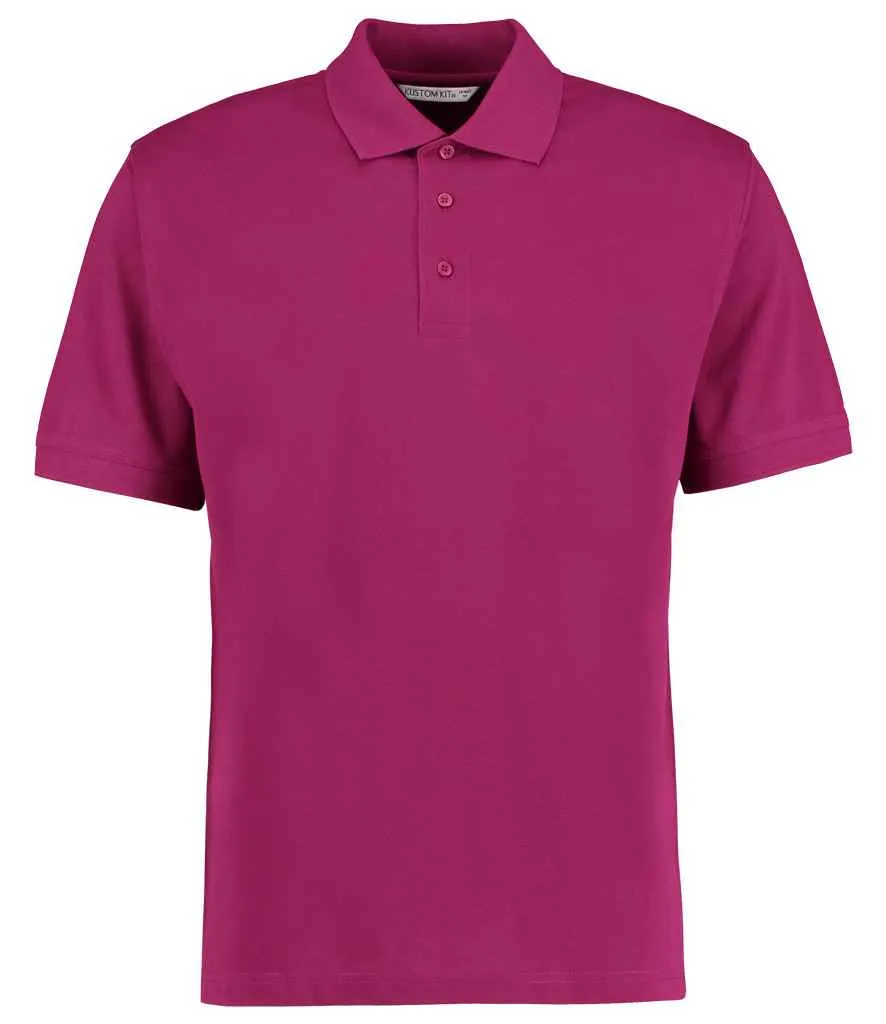 Kustom Kit Klassic Poly/Cotton Pique Polo Shirt - Blue, Purple, Pink, Red