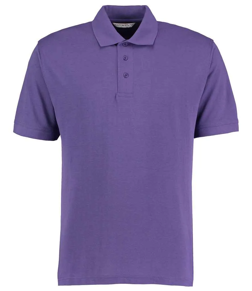 Kustom Kit Klassic Poly/Cotton Pique Polo Shirt - Blue, Purple