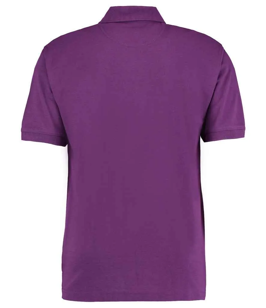 Kustom Kit Klassic Poly/Cotton Pique Polo Shirt - Blue, Purple