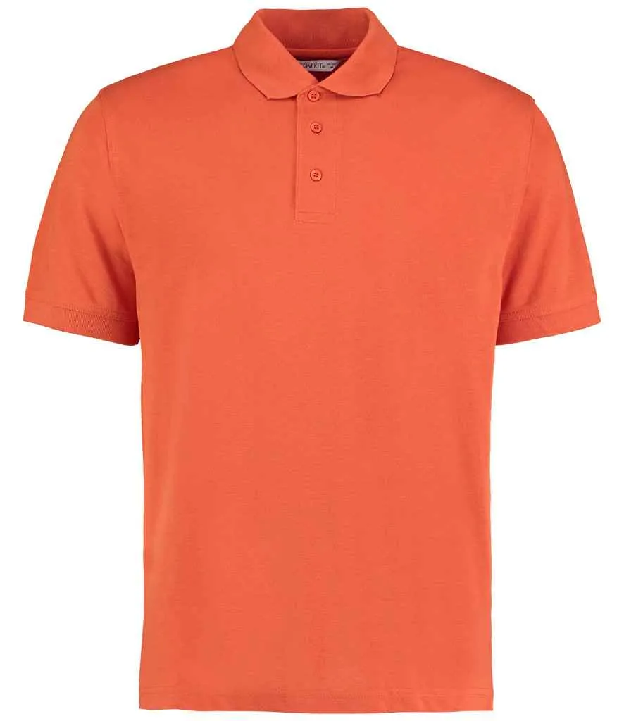 Kustom Kit Klassic Poly/Cotton Pique Polo Shirt - Green, Orange, Yellow