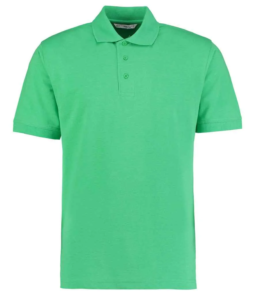 Kustom Kit Klassic Poly/Cotton Pique Polo Shirt - Green, Orange, Yellow