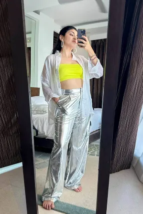 Kylie Silver Pants