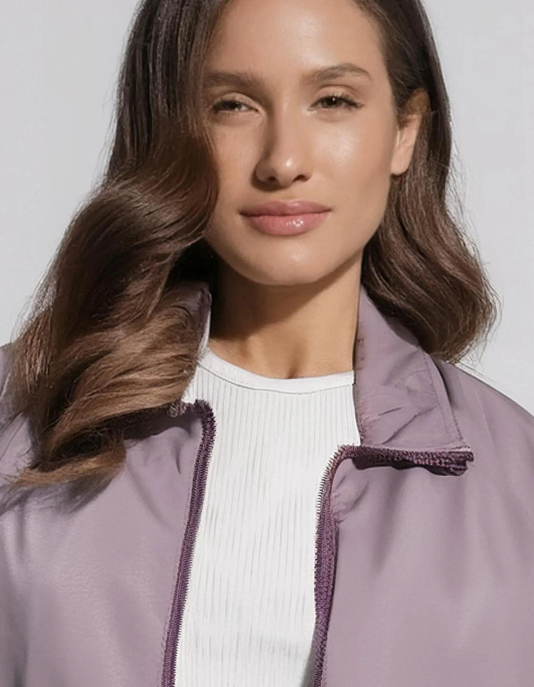 Lavender Dream Bomber Jacket