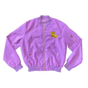 Lavender Louisiana Bomber Jacket