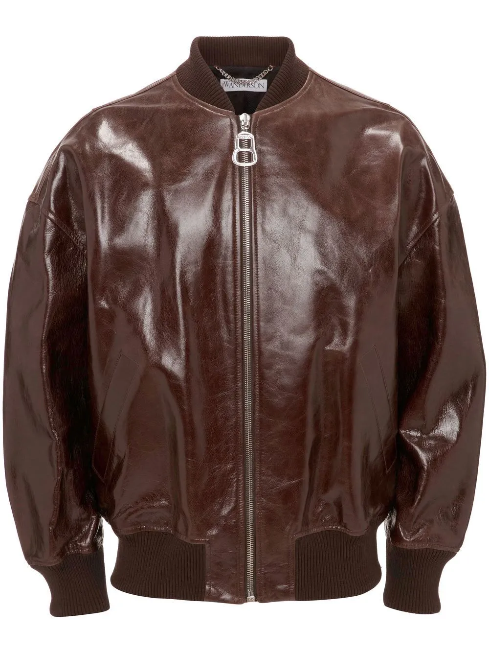 Leather Bomber Jacket