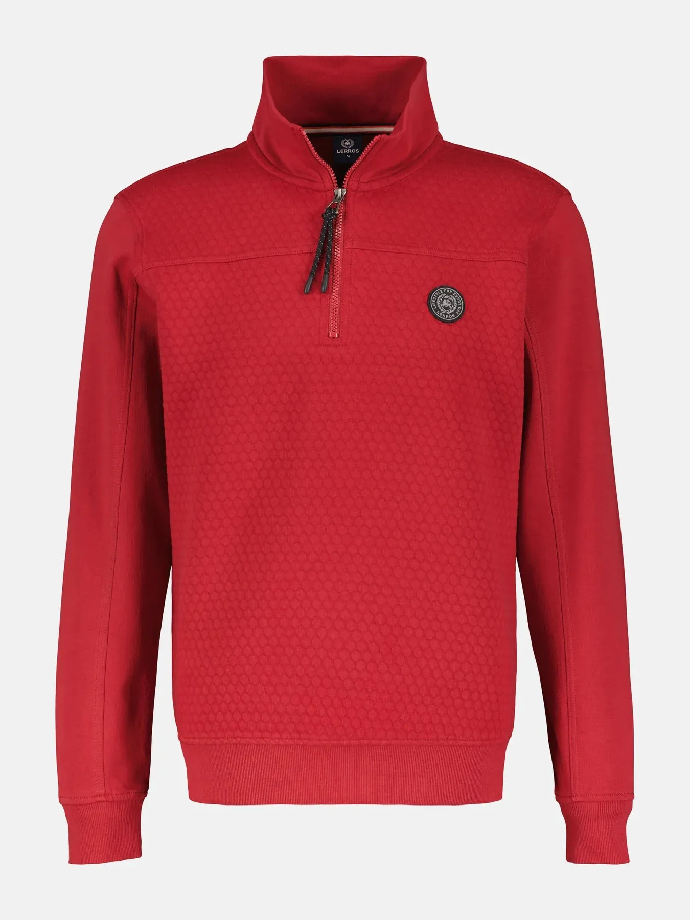 Lerros 1/4 Zip Polo Sweatshirt 4431 K