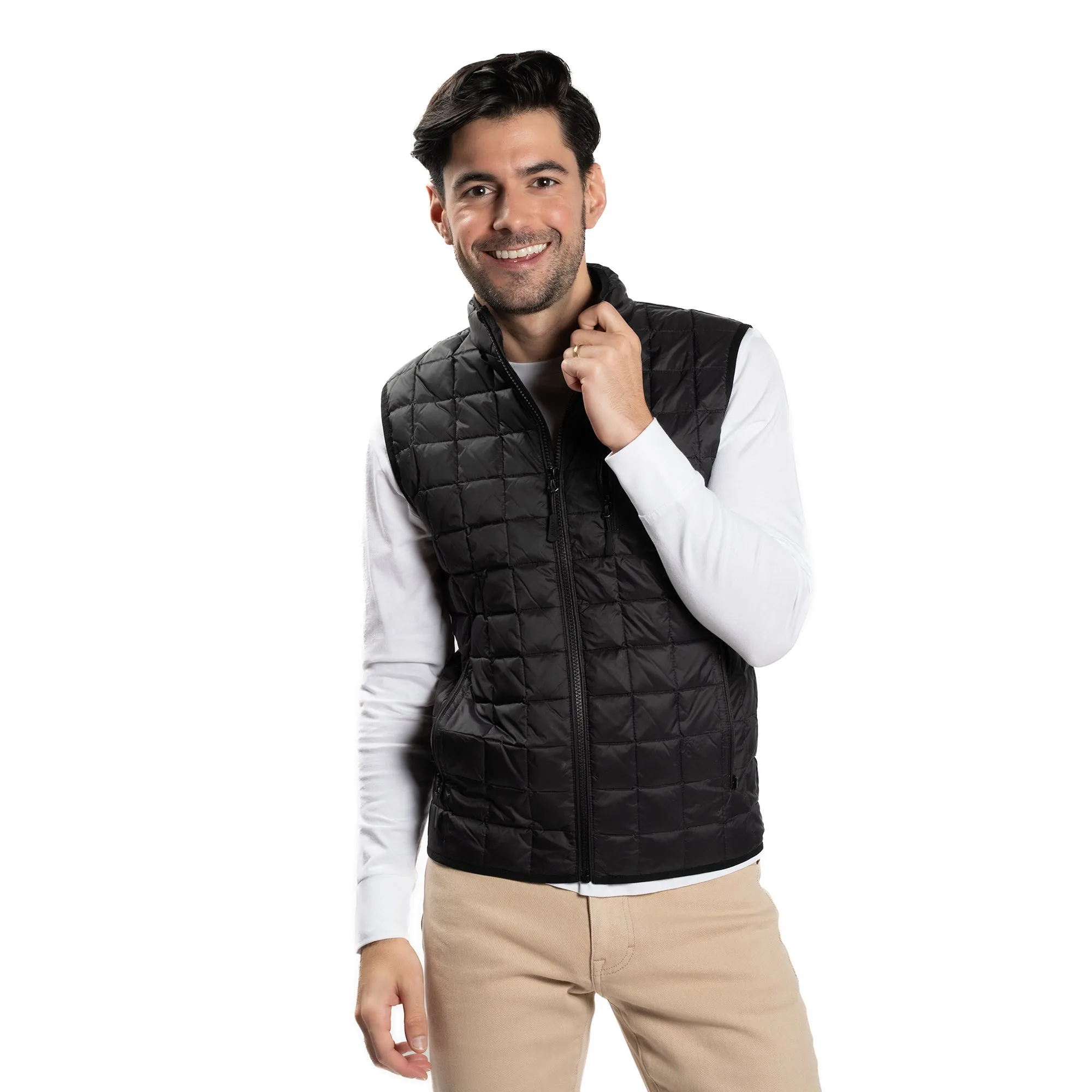 Lightweight Down Vest - Black