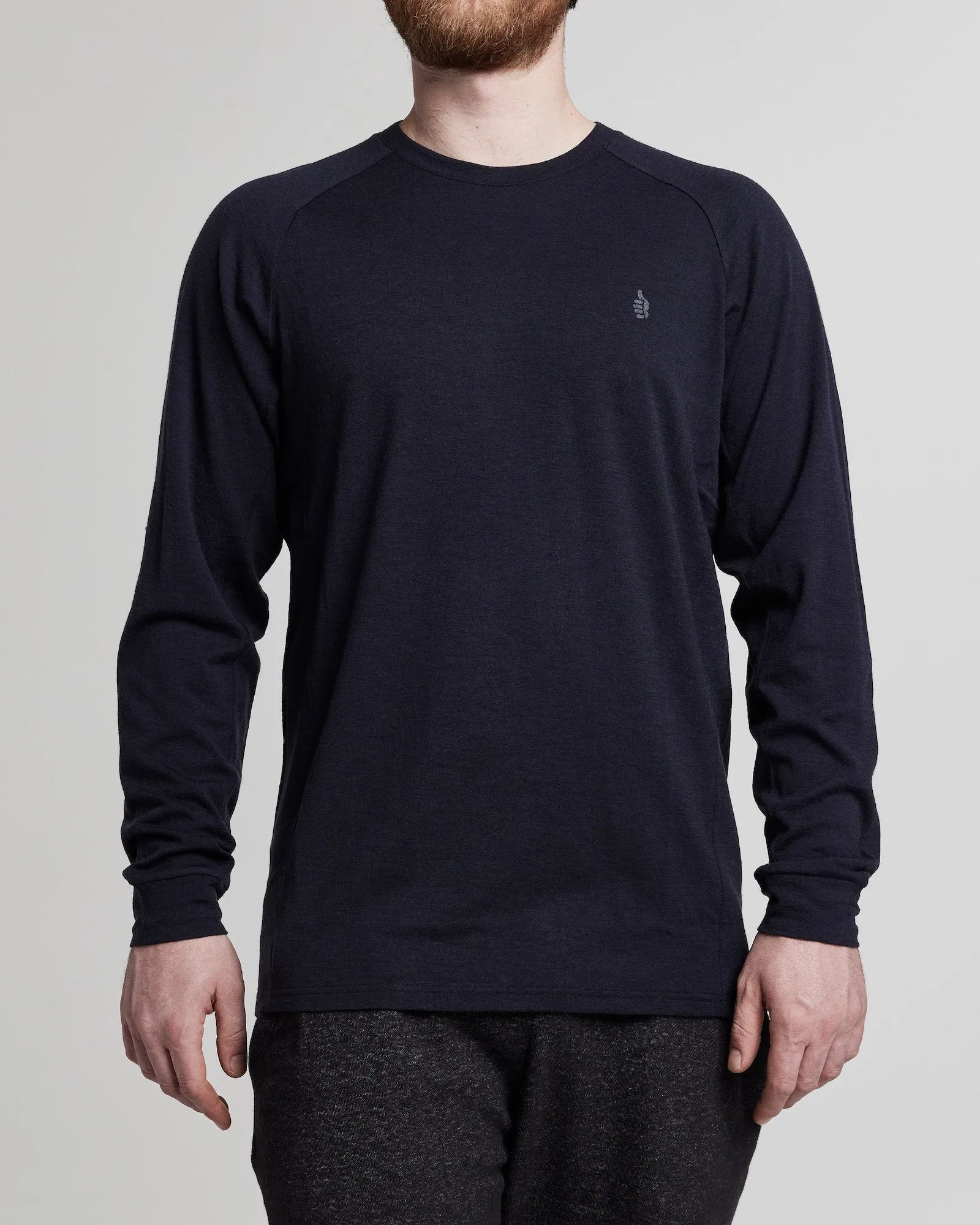 Lightweight Nuyarn Thumb Long-Sleeve Crew