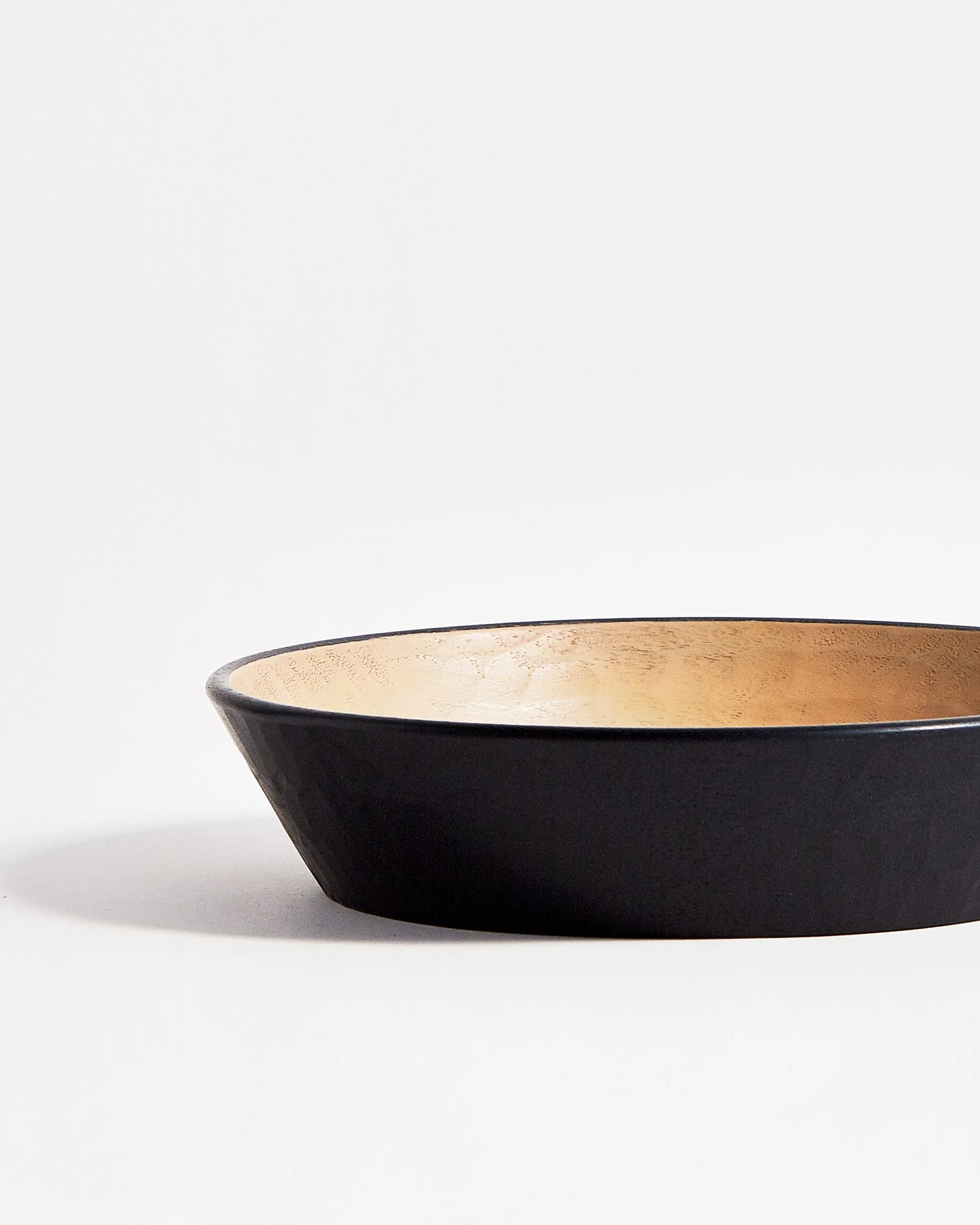 Low Hakuboku Serving Bowl