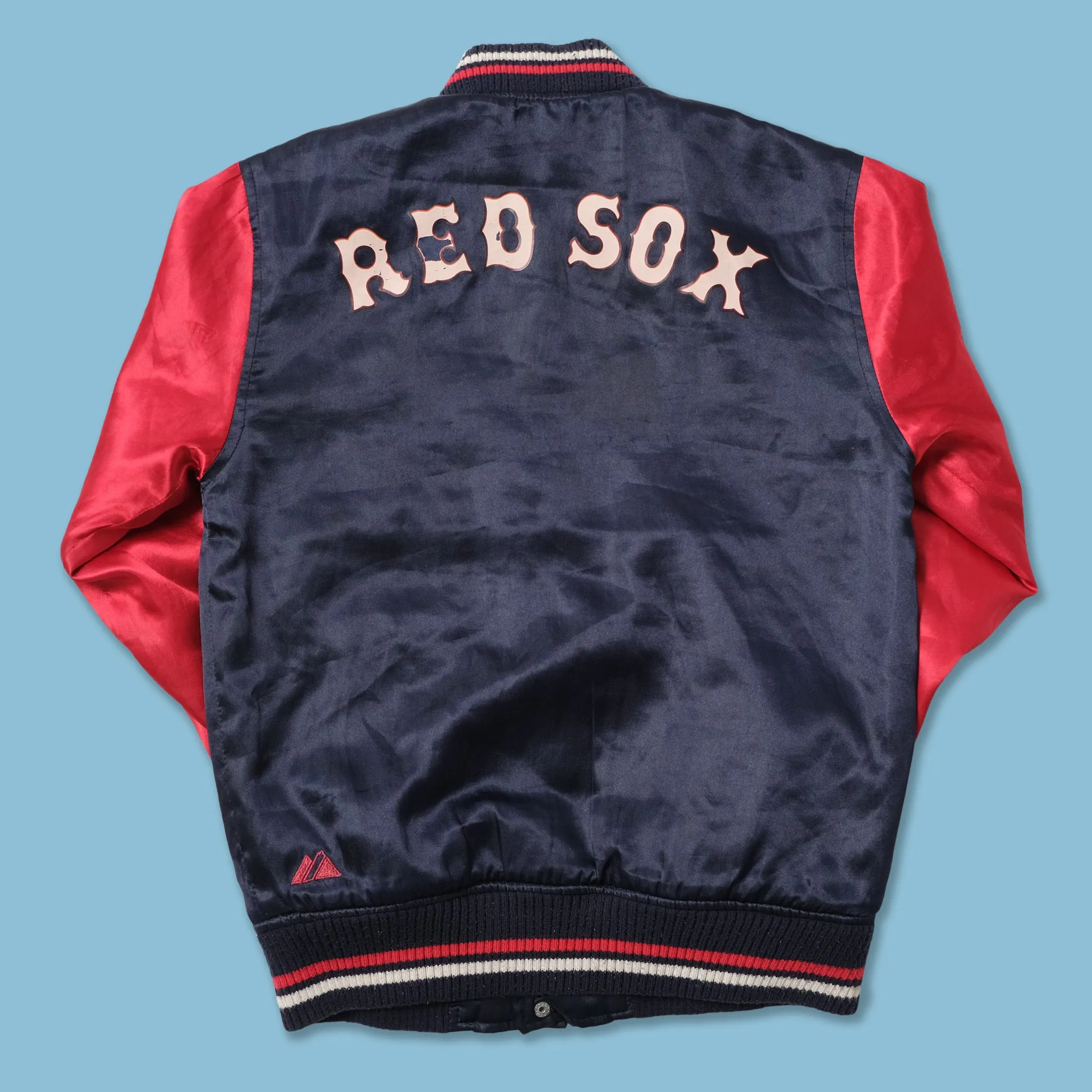 Majestic Boston Red Sox Satin Bomber Jacket Small