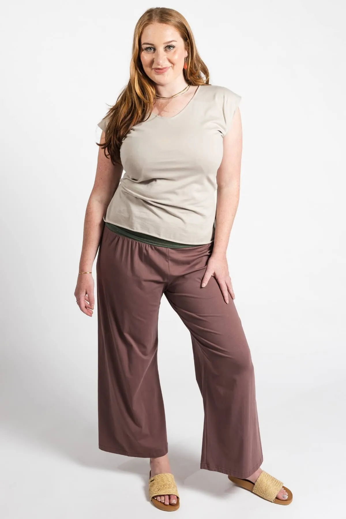 Mantra Pants - Dusty Mauve