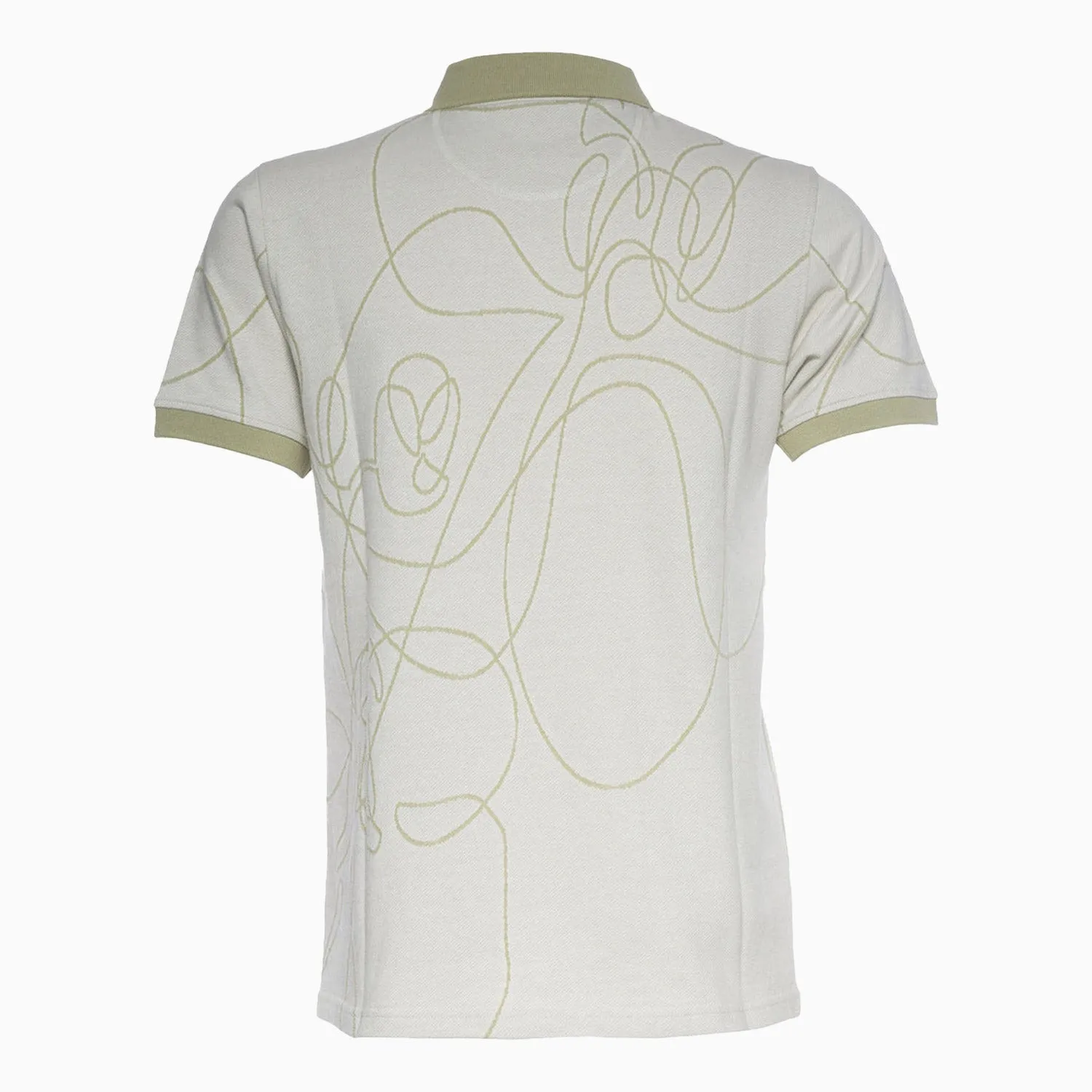 Men's Jacques Jacquard Knit Polo Shirt