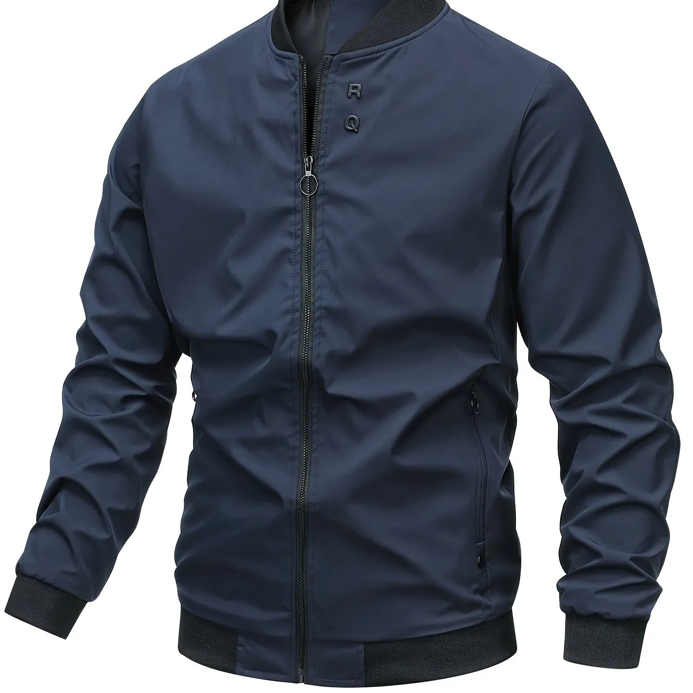 Men's Slim Fit Windproof Bomber Jacket