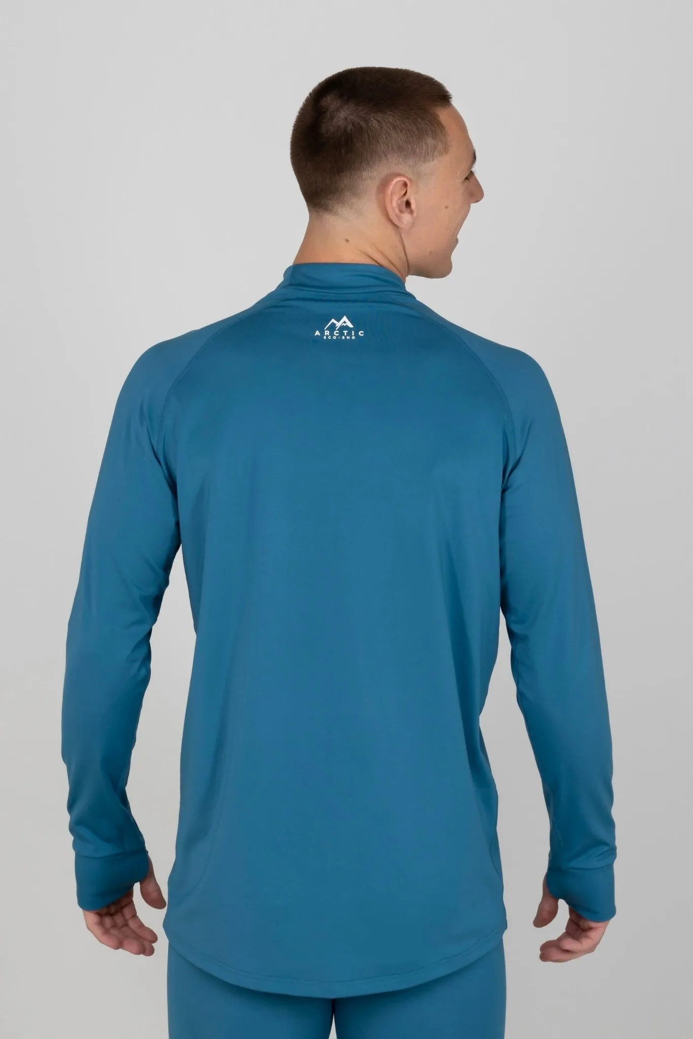 MEN'S THERMAL BASE LAYER TOP MIDNIGHT BLUE