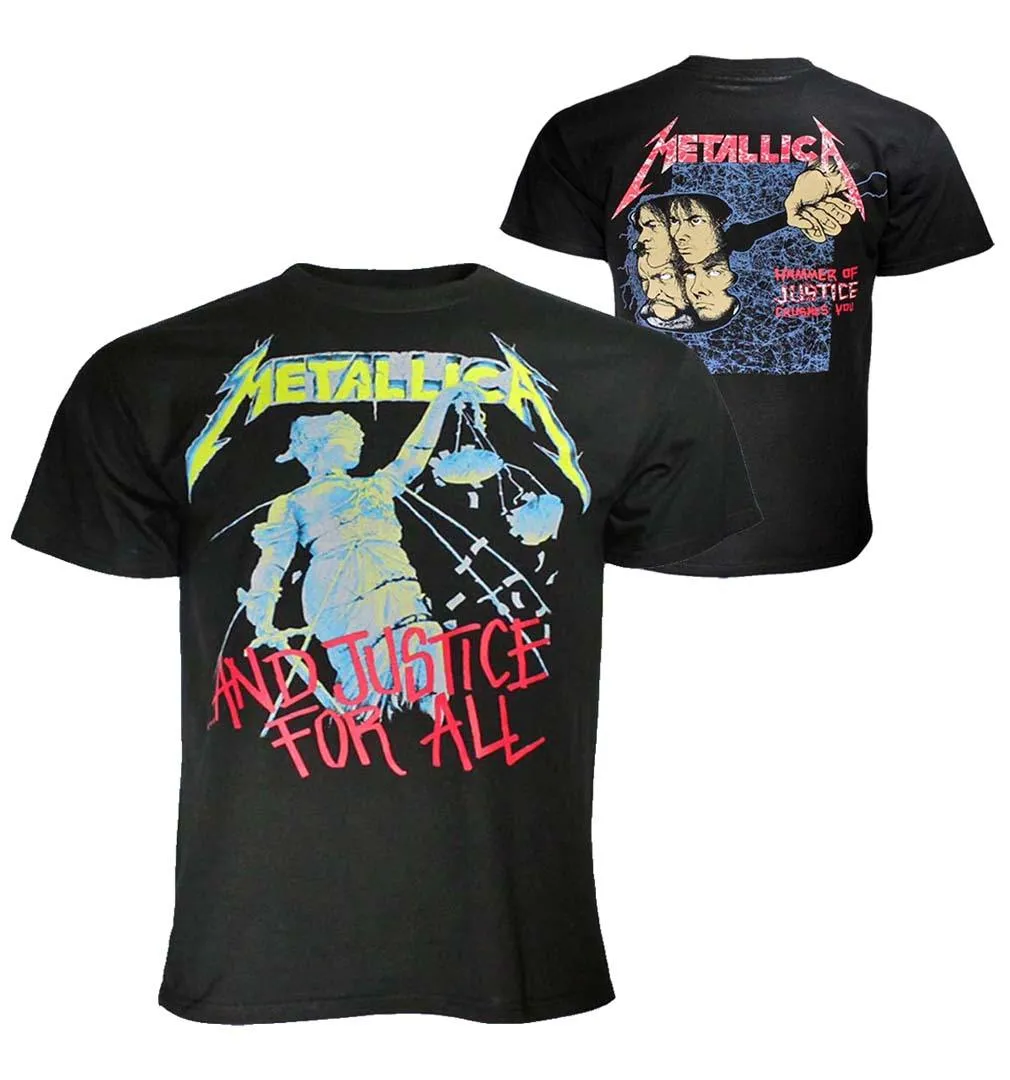 Metallica Justice Neon T-Shirt