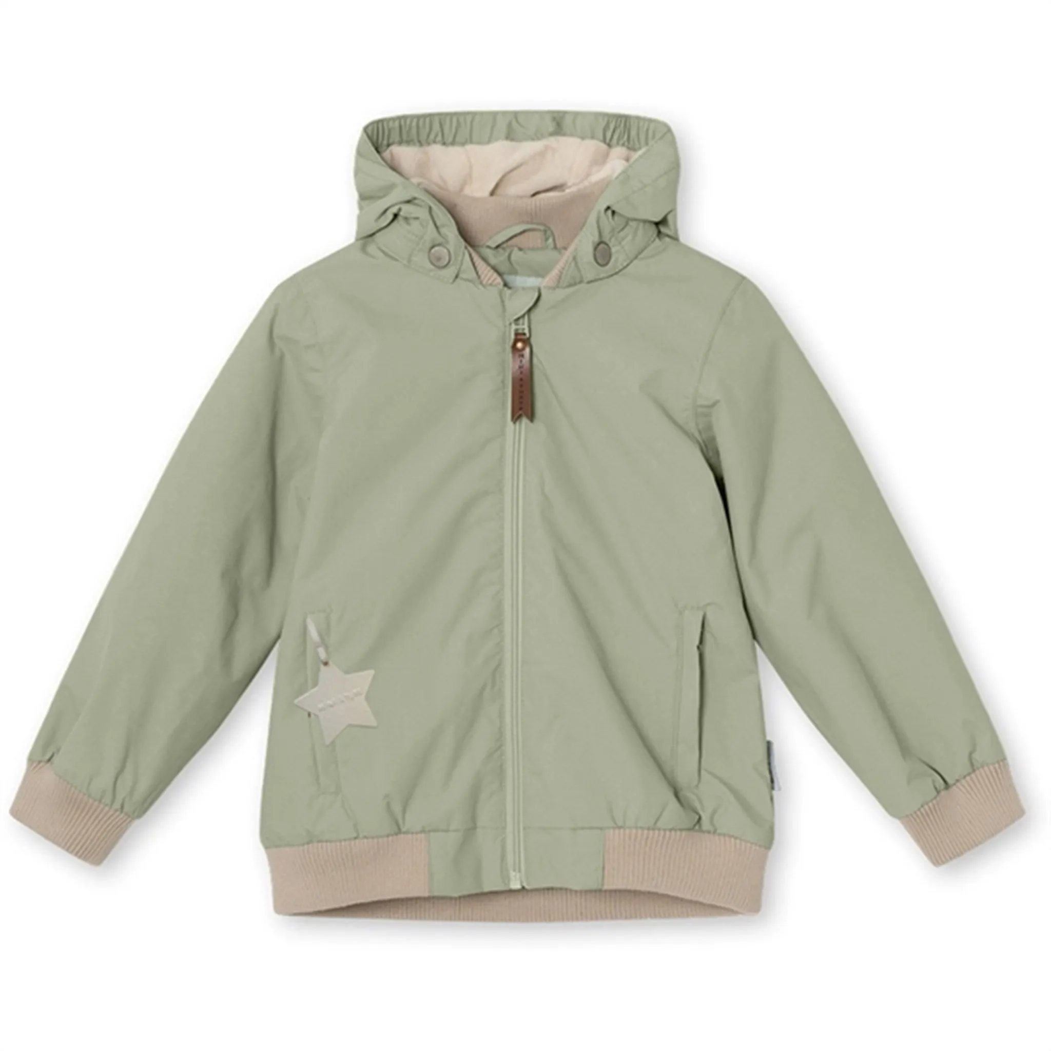 MINI A TURE Vilder Bomber Jacket w/Fleece Lining Desert Sage