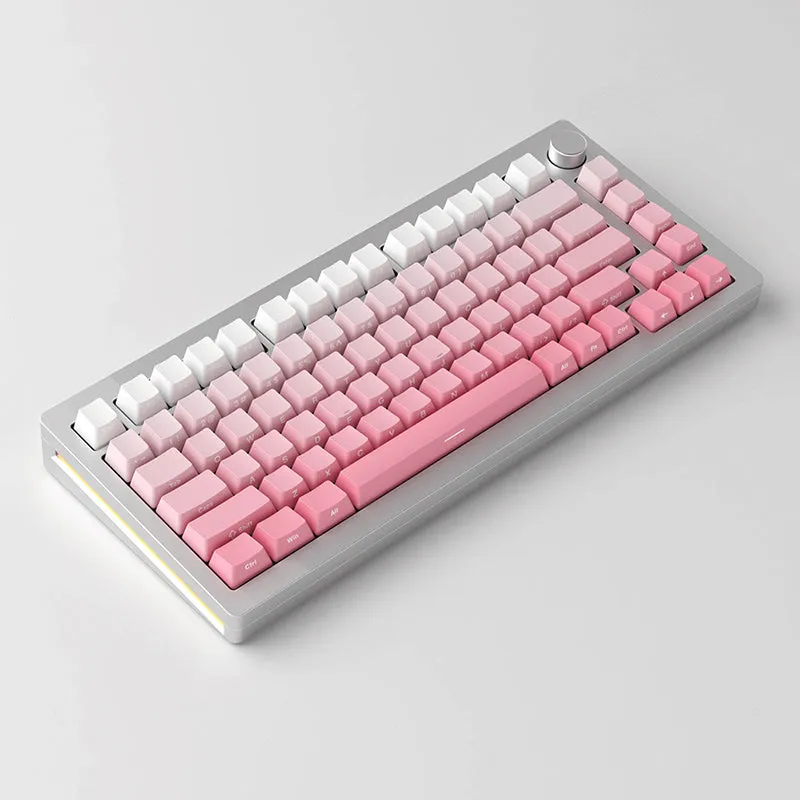 MonsGeek M1W Aluminum Wireless ANSI Mechanical Keyboard Side-Printed Keycaps