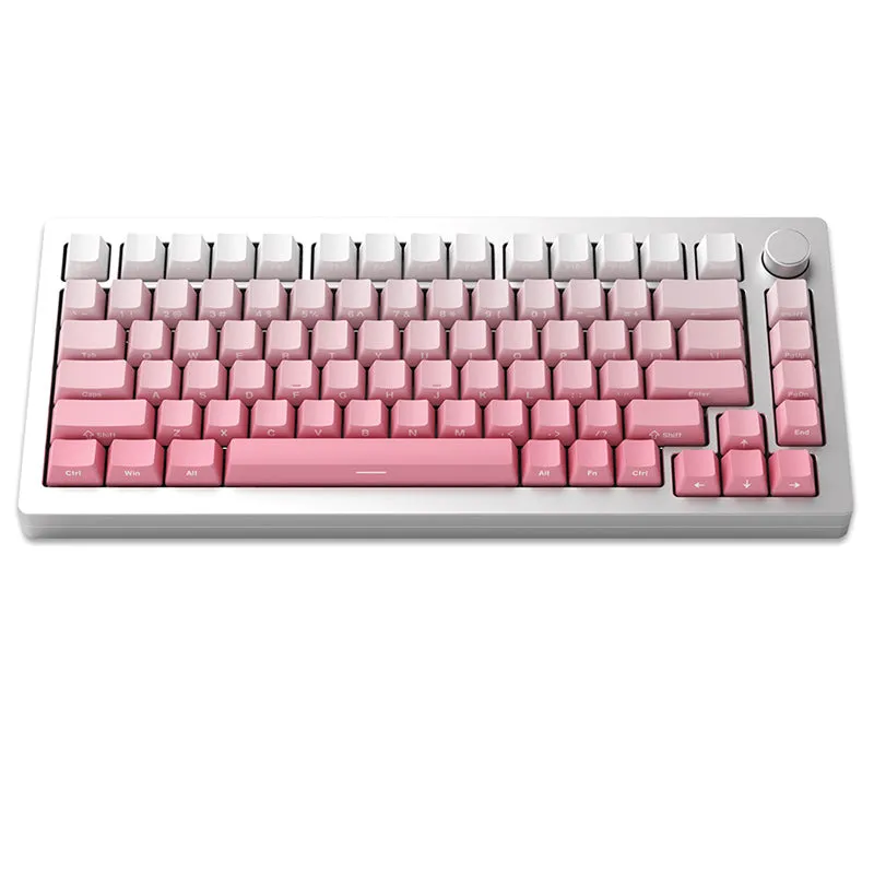 MonsGeek M1W Aluminum Wireless ANSI Mechanical Keyboard Side-Printed Keycaps