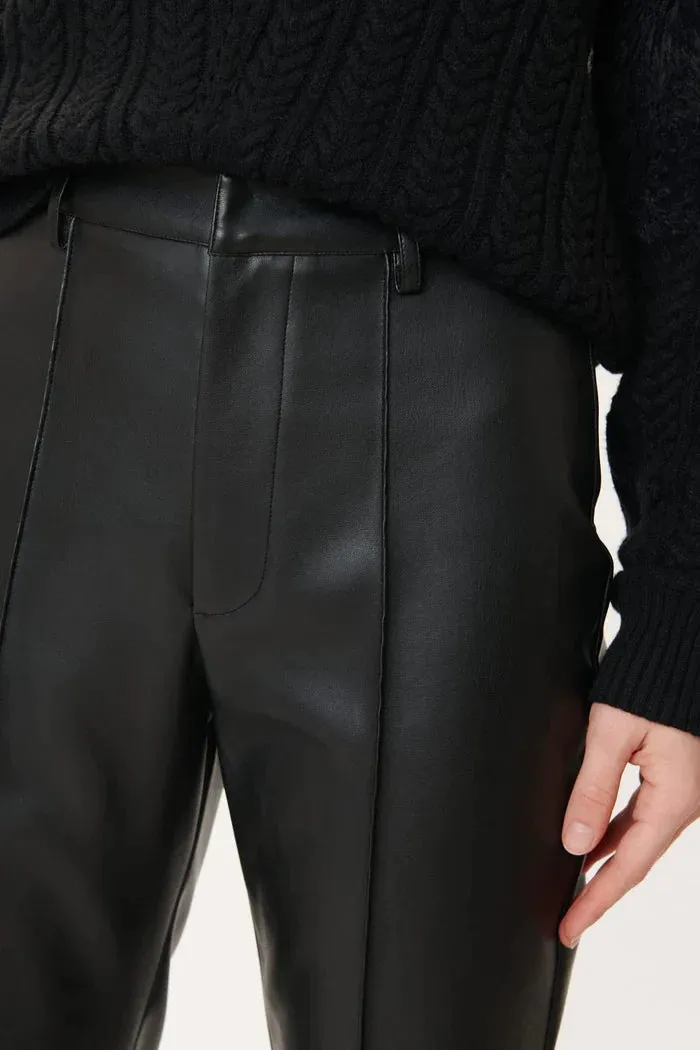 Nadia Vegan Leather Pant - Coco