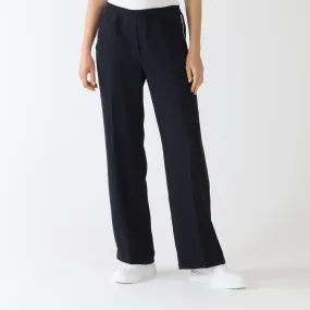 Navy Wide Fit Washington Pants