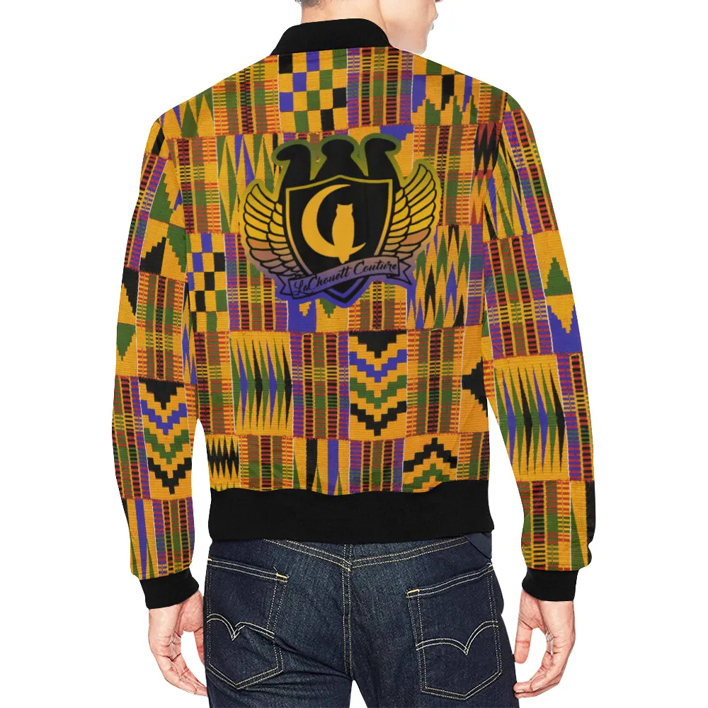 OG LCC KENTE Bomber Jacket for Men