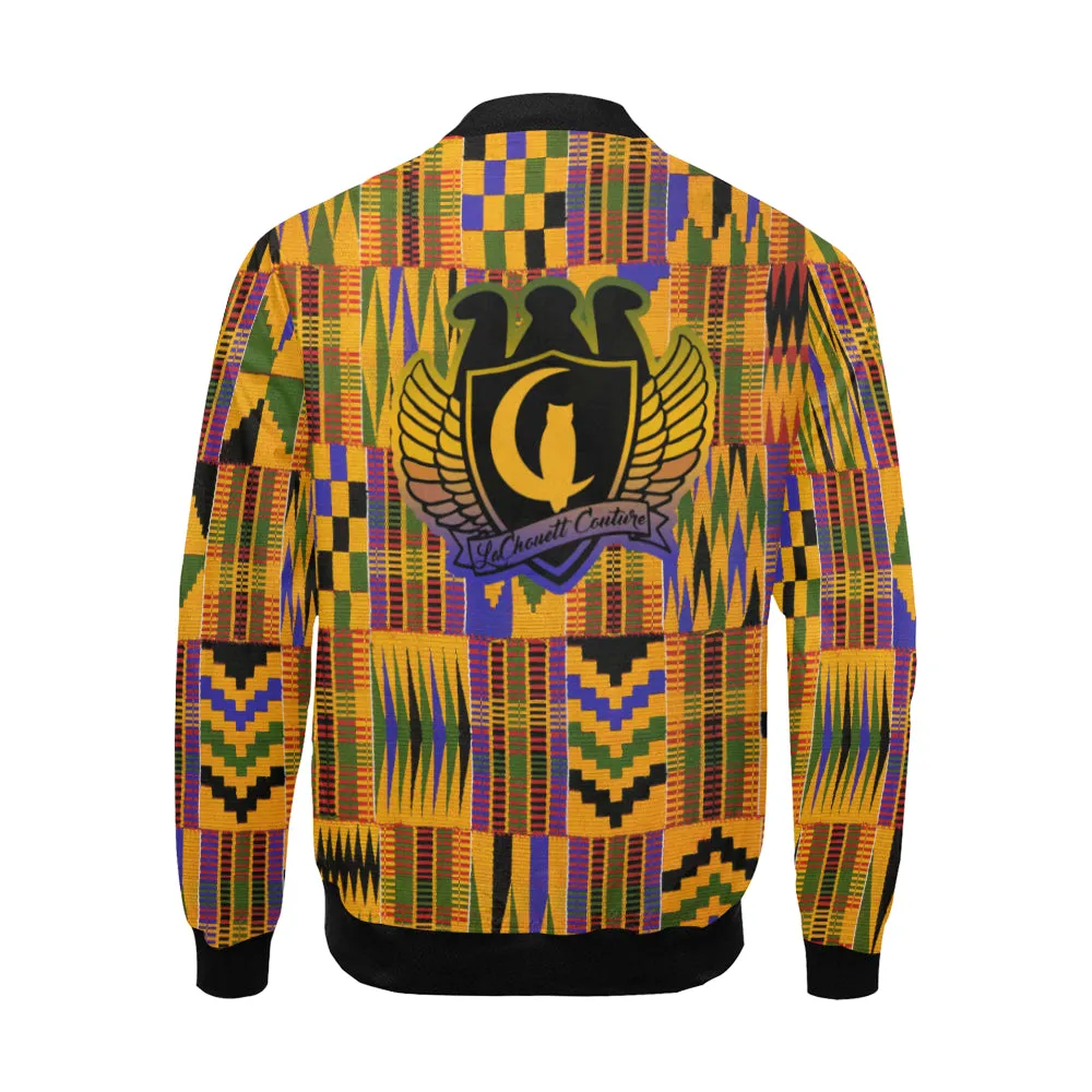 OG LCC KENTE Bomber Jacket for Men