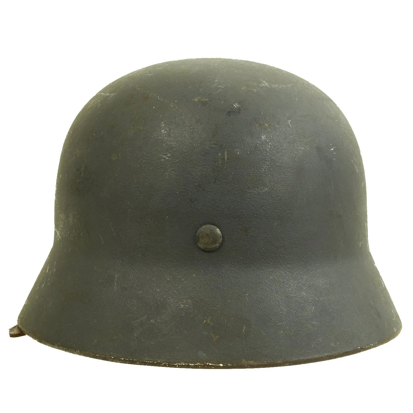 Original German Pre-WWII 1936 dated Luftwaffe Unit Marked M35 Double Decal Steel Helmet - ET62