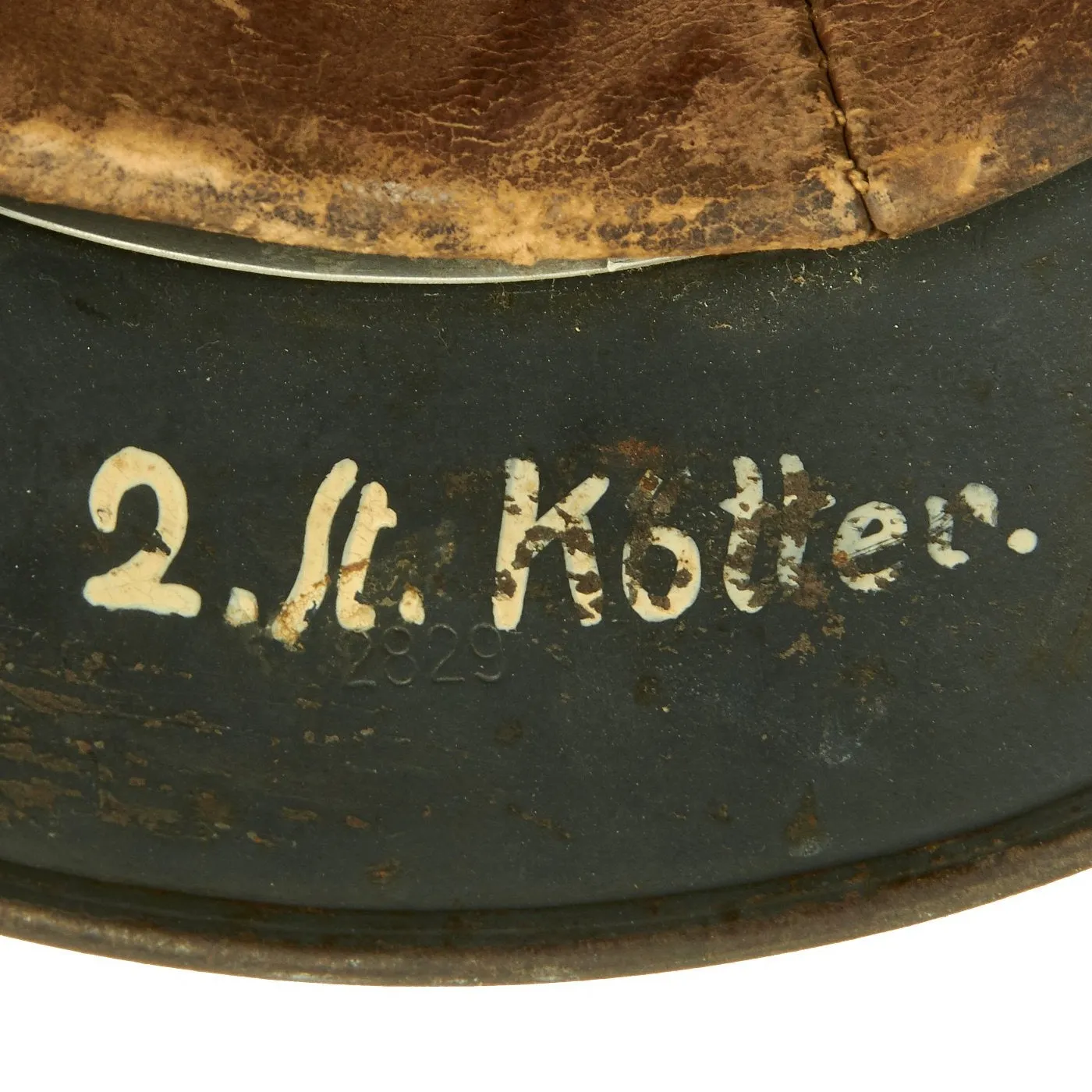 Original German Pre-WWII 1936 dated Luftwaffe Unit Marked M35 Double Decal Steel Helmet - ET62