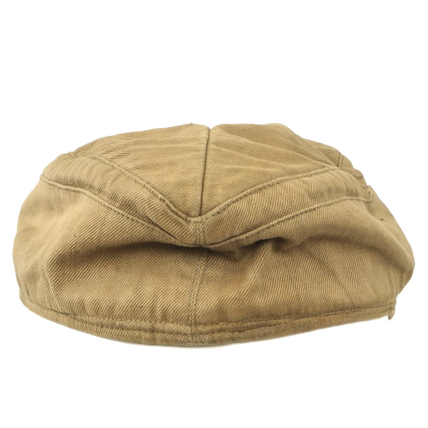 Original German WWII P.O.W. Worn M41 Afrikakorps DAK Tropical Field Cap - Tropeneinheitsfeldmütze