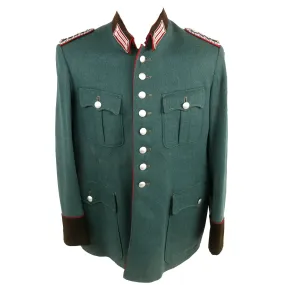 Original Rare German WWII Schutzpolizei des Gemeinden Meister NCO's M36 Field Uniform Tunic - Schupo