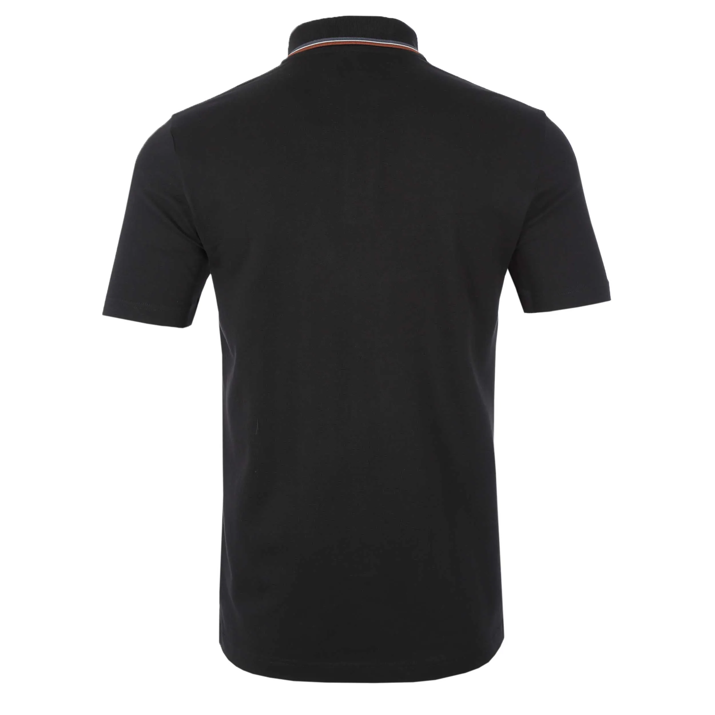 Paul Smith Reg Fit SSLV Polo Shirt in Black