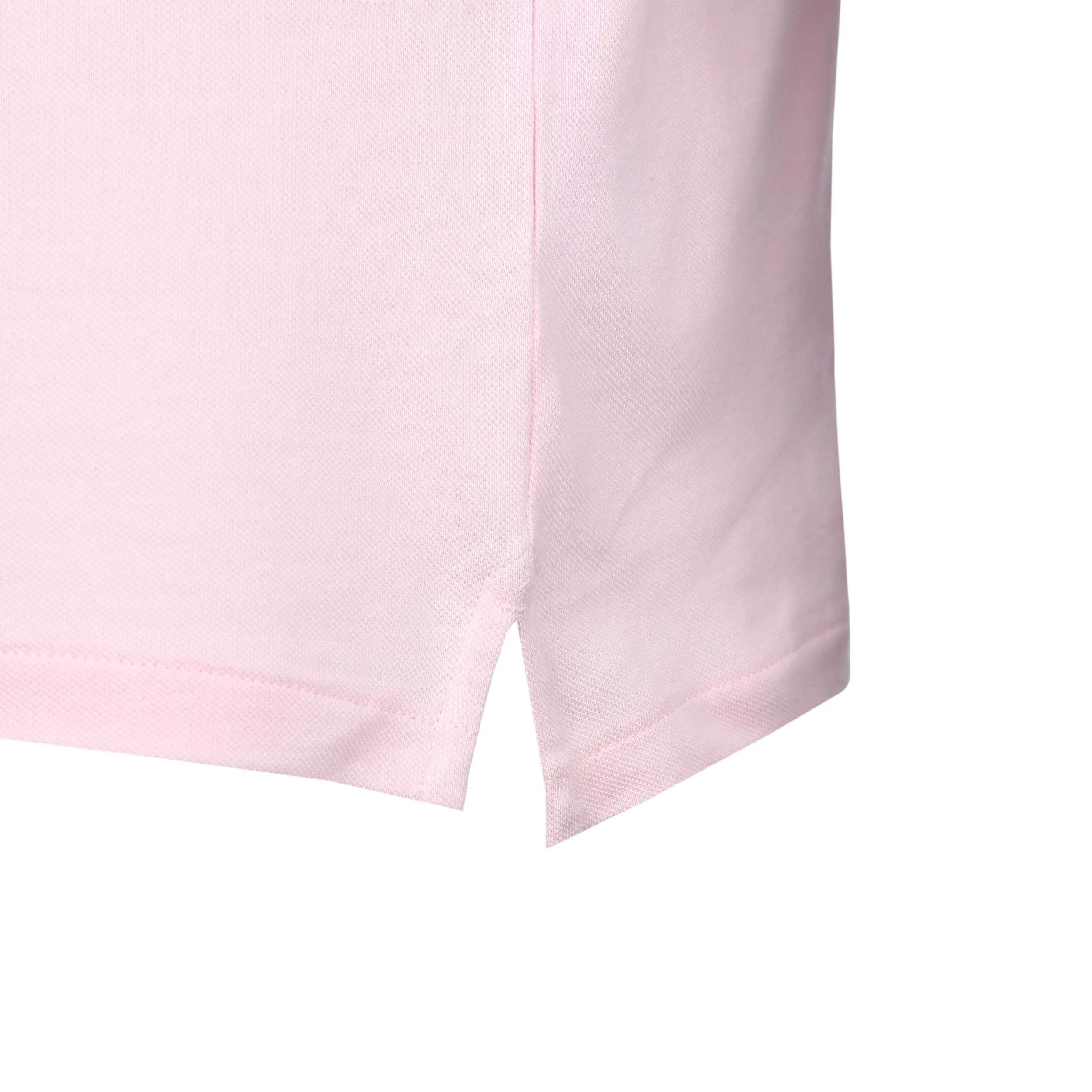 Paul Smith Zebra Badge Collar Trim Polo Shirt in Pink