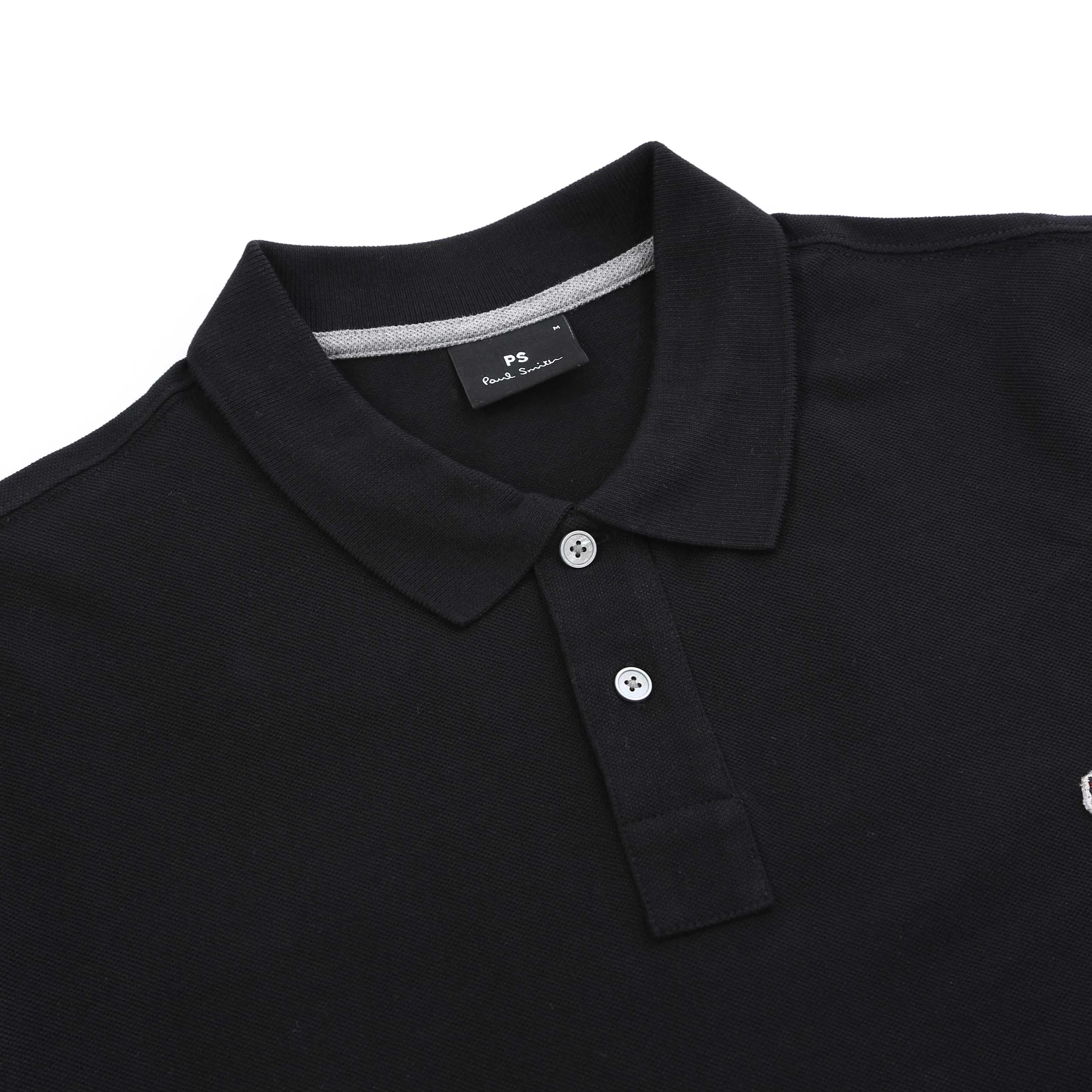 Paul Smith Zebra Polo Shirt in Black